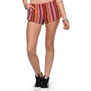 Empyre Xena Guatemalan Stripe Woven Shorts S